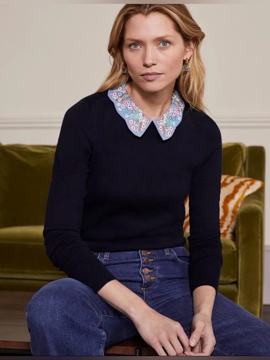 Boden Sweaters - Boden Colette Collar Sweater